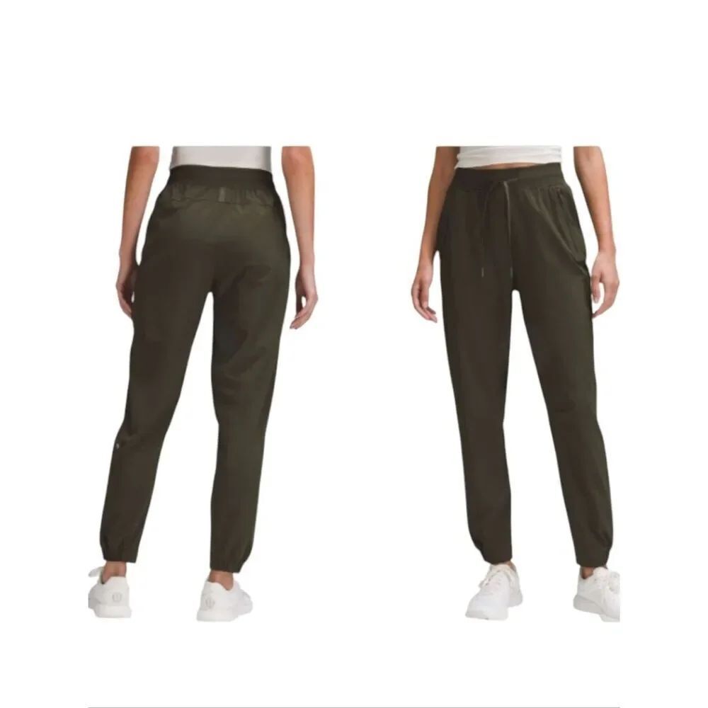 Lululemon License to Train High-Rise Pant Dark Olive Green Jogger 8